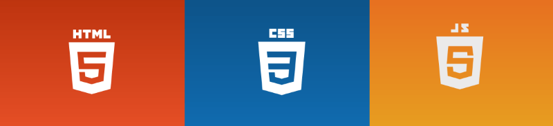 Logo de HTML5, CSS3 y JavaScript5
