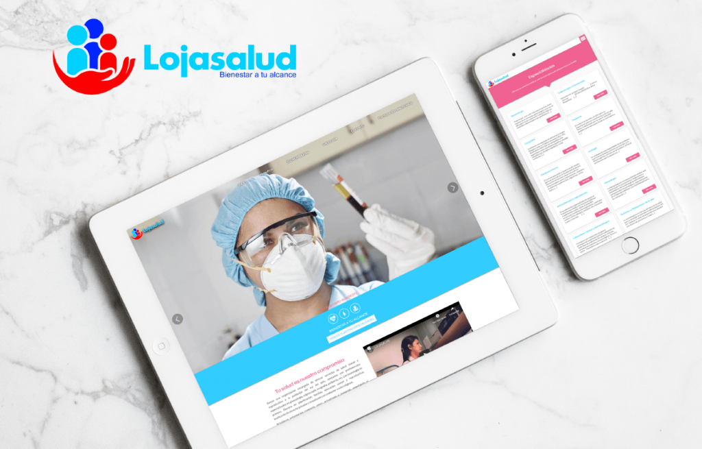 Sitio web Lojasalud