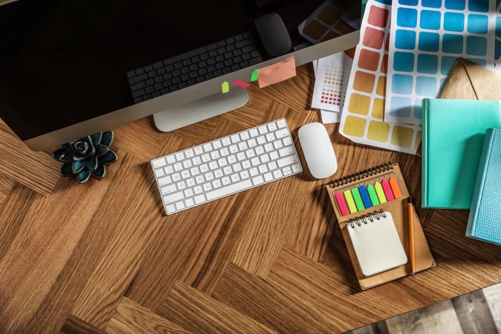 Diseño web en una oficina